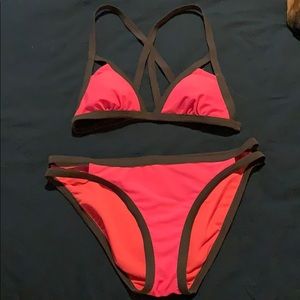 Bikini hot pink size M